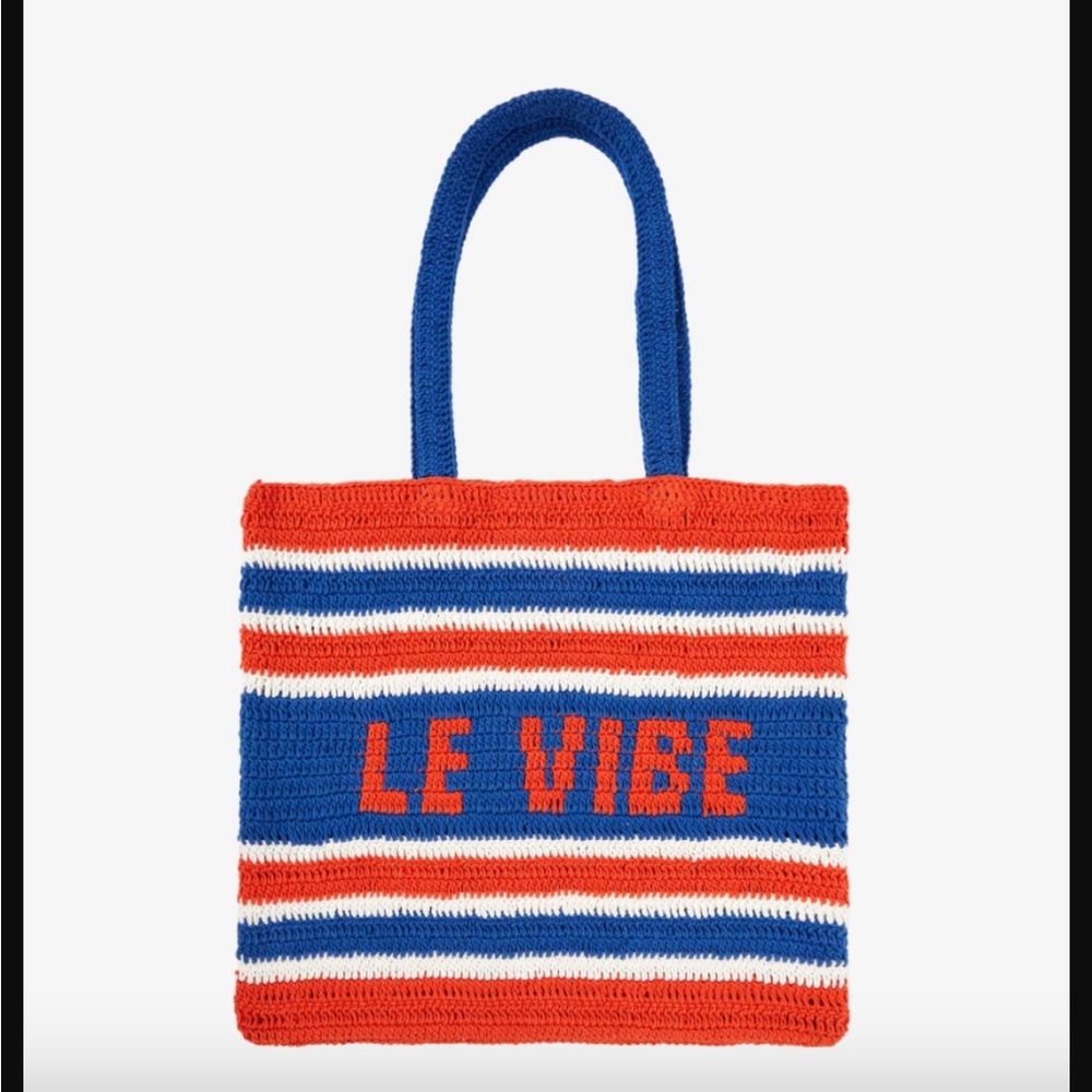 Clare V. Michel Croqueted Tote